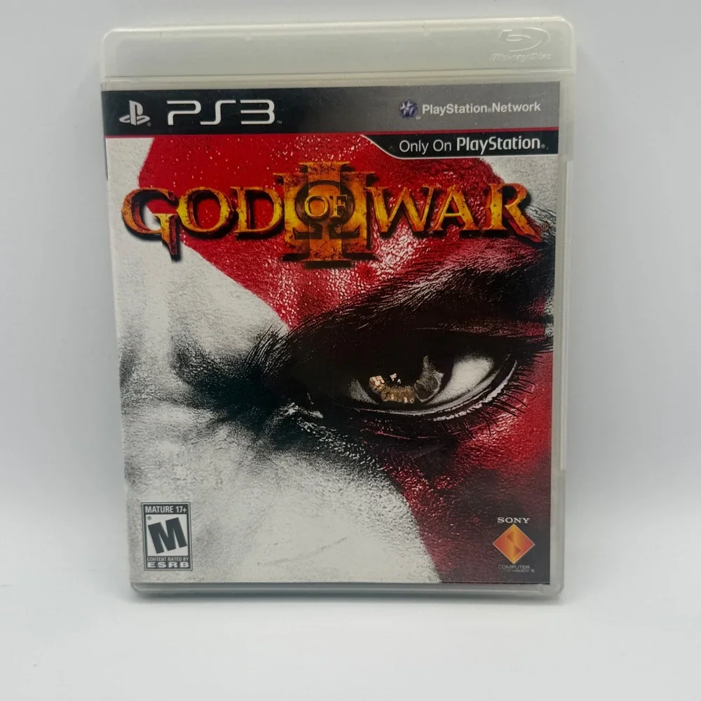 Sony God of War III PS3 N/A Red Excellent Action Adventure Game BCUS-98111